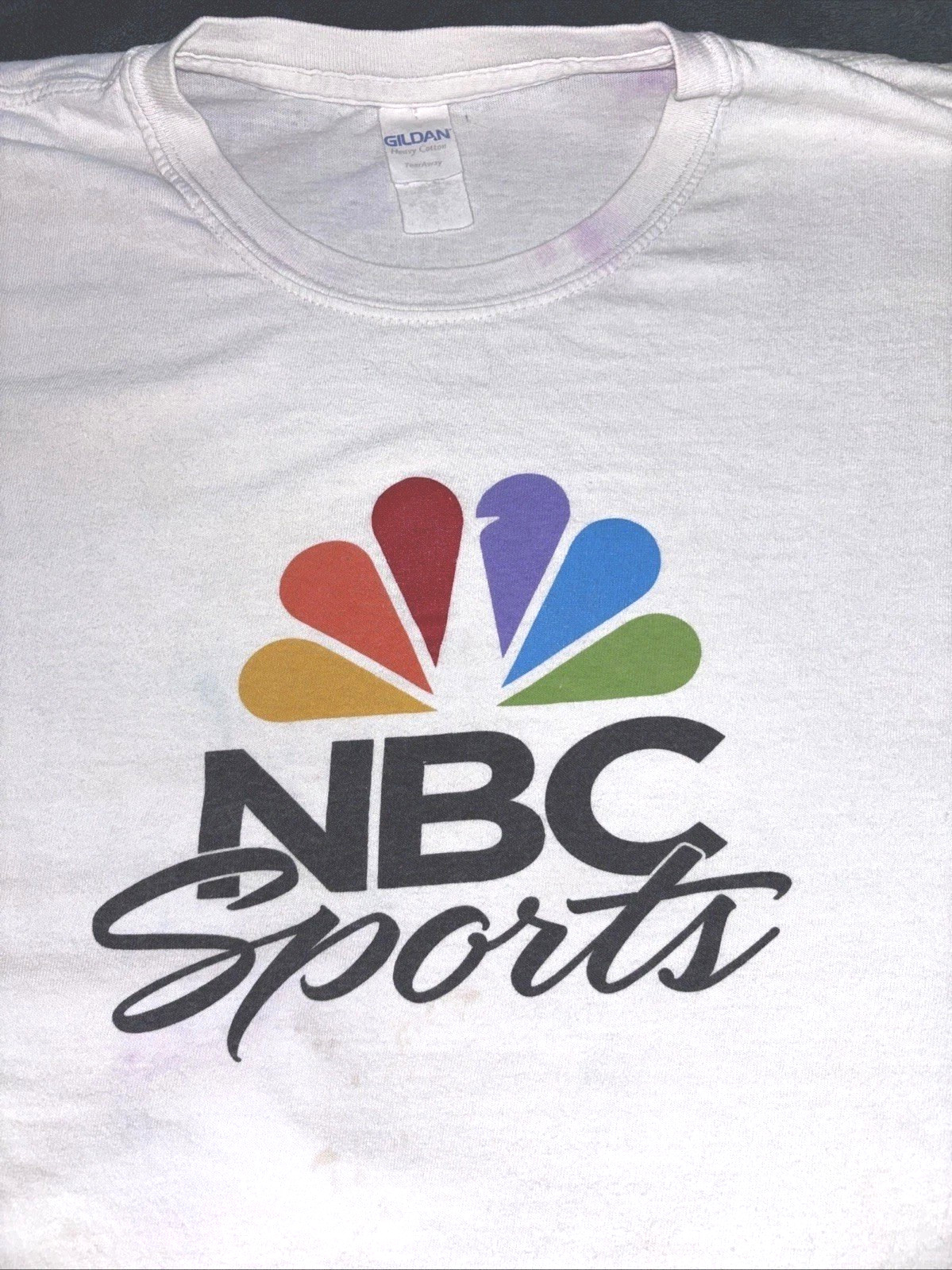 Vintage Gildan Activewear NBC Sports Single Stitch Tshirt Retro XL Sports gallery