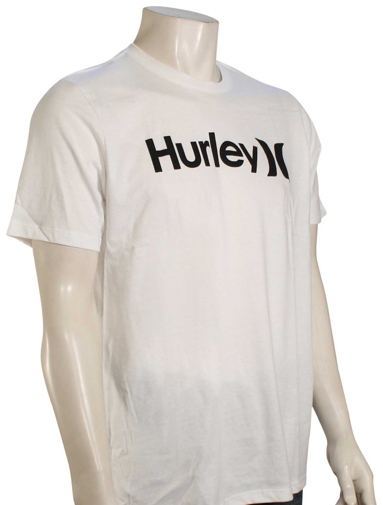 Hurley Everyday Washed One And Only Solid T-Shirt – White – New