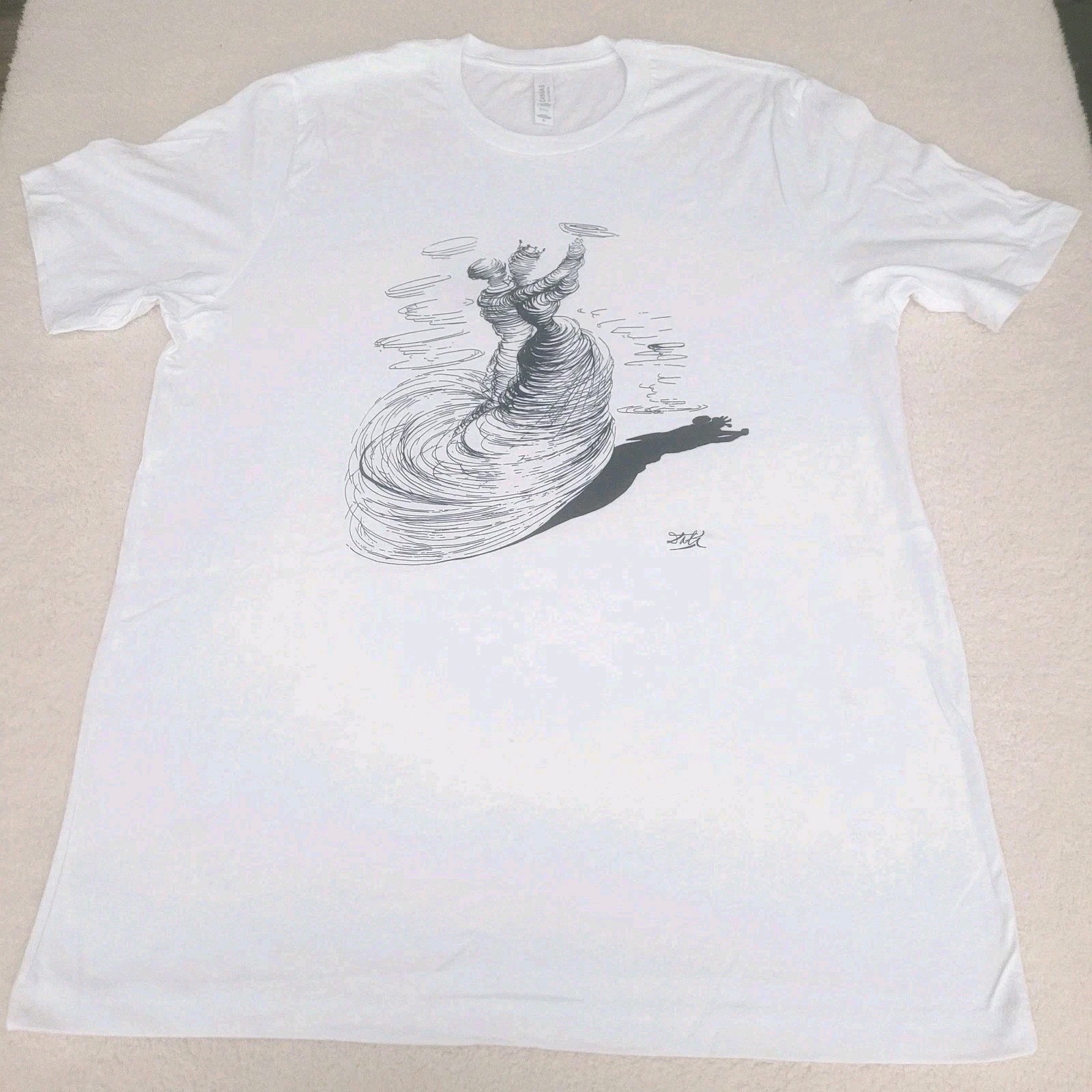 Salvador Dali "Two Dancers" Sz. XLG Art Gallery Canvas-Bella T-Shirt gallery