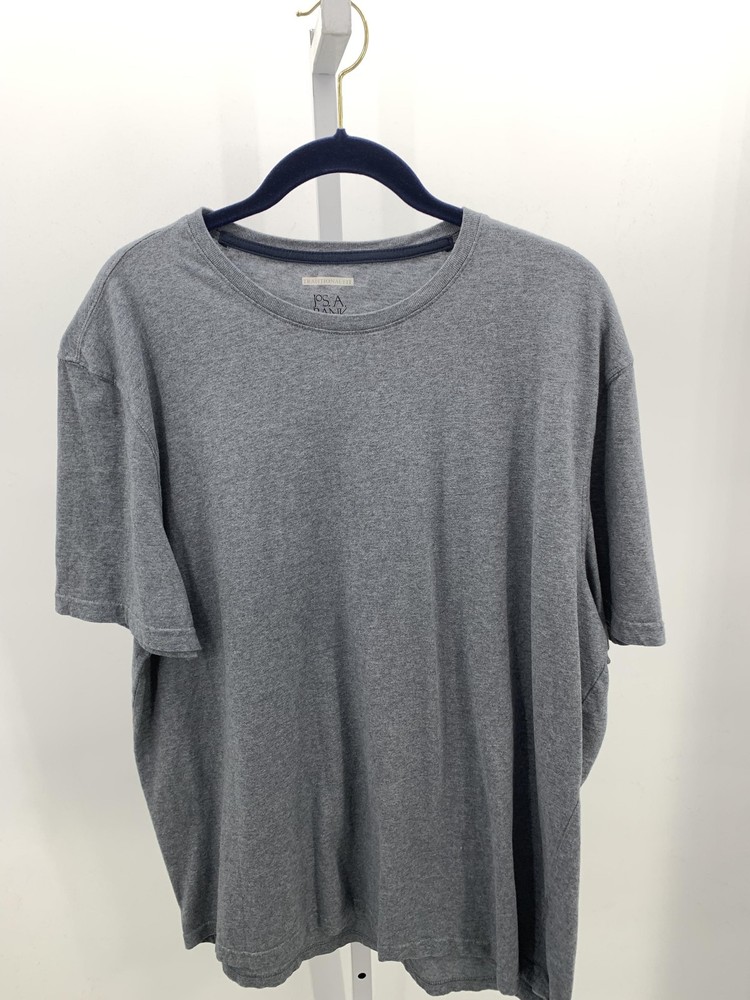 BLUE/GREY KNIT TEE