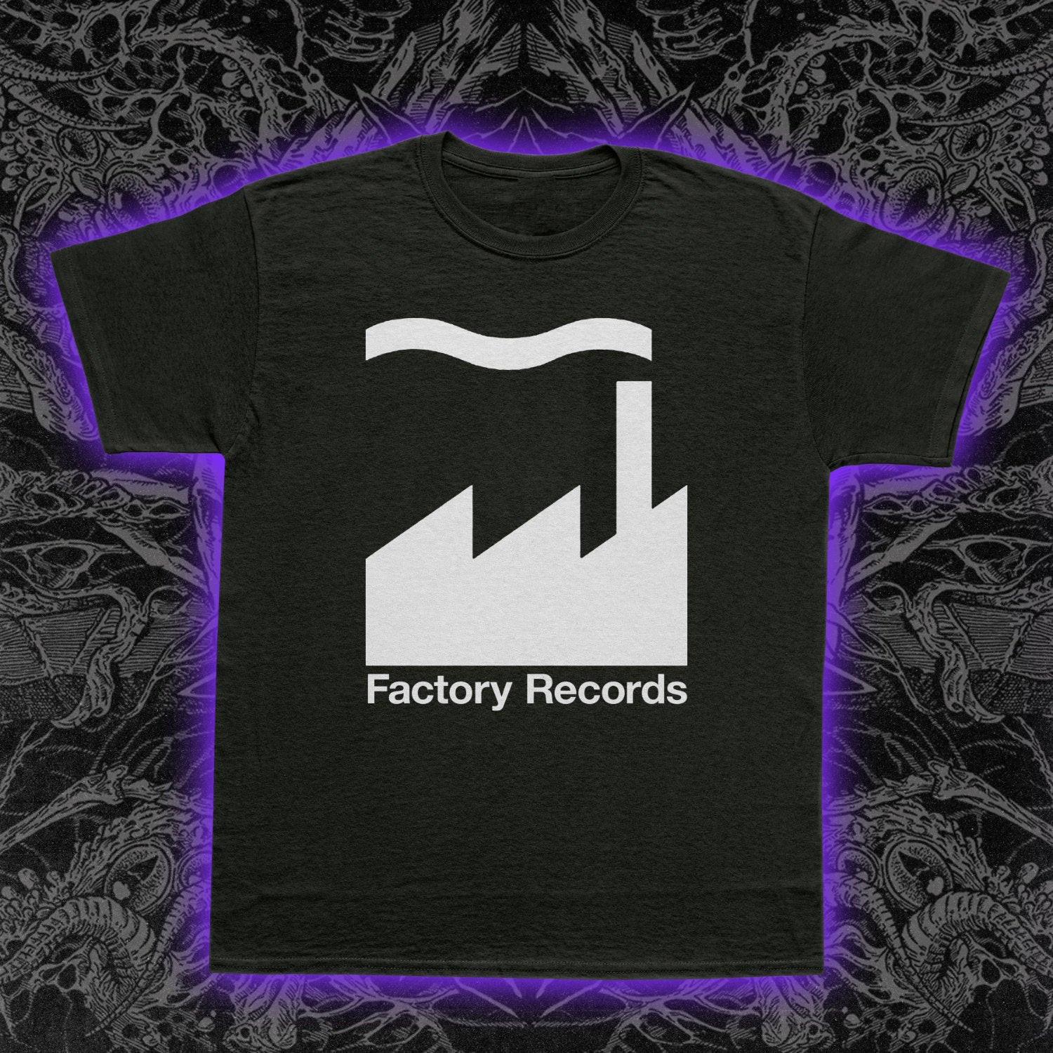 Factory Records T-Shirt Manchester Post-Punk Indie Music Joy Division New Order gallery