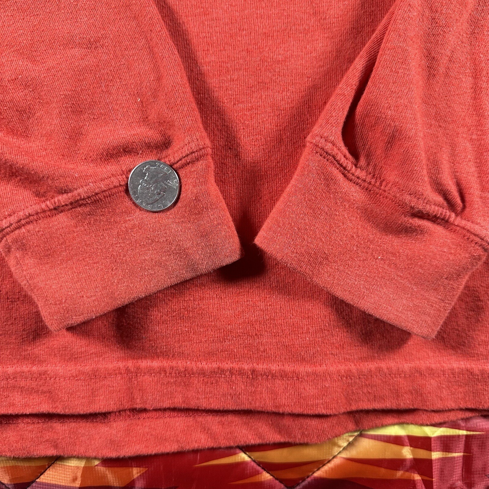 Carhartt Long Sleeve T Shirt Size 2XL Red Graphic Logo Cotton Relaxed Fit Gear gallery