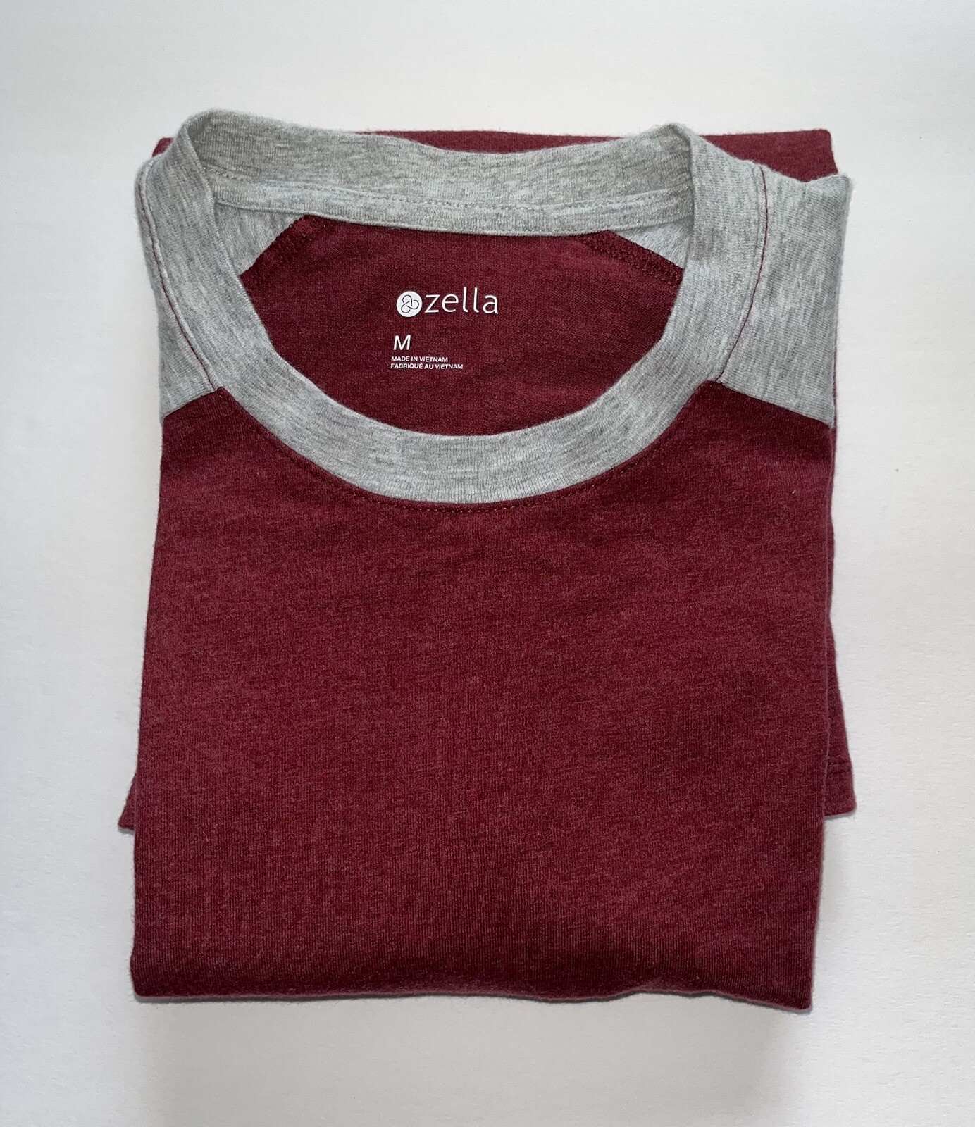 Zella Men’s T-Shirt Size M NWT Grey/Red. 33 gallery
