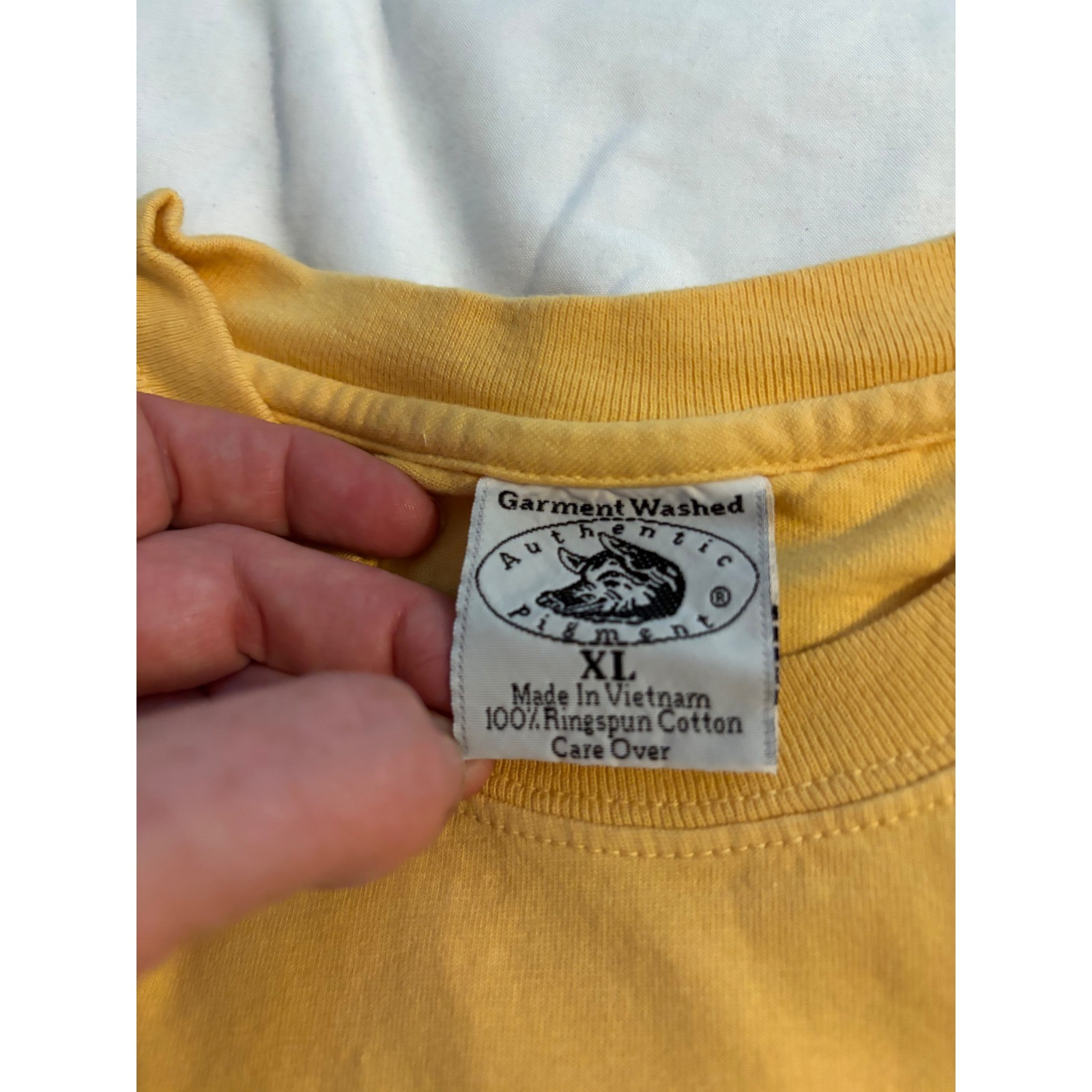 Authentic Pigment Hawaiian Punch Graphic T-Shirt Retro Yellow XL NWOT gallery
