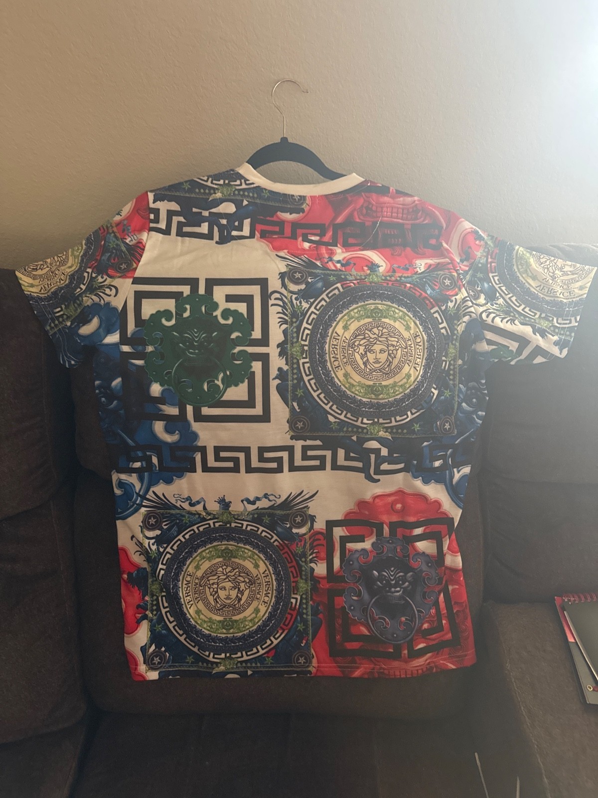 versace medusa t shirt men 3xl gallery