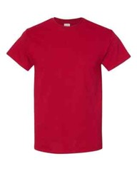 Gildan (5-pack) Bulk Solid Heavy Cotton Short Sleeve Blank Men T-Shirt S-3XL