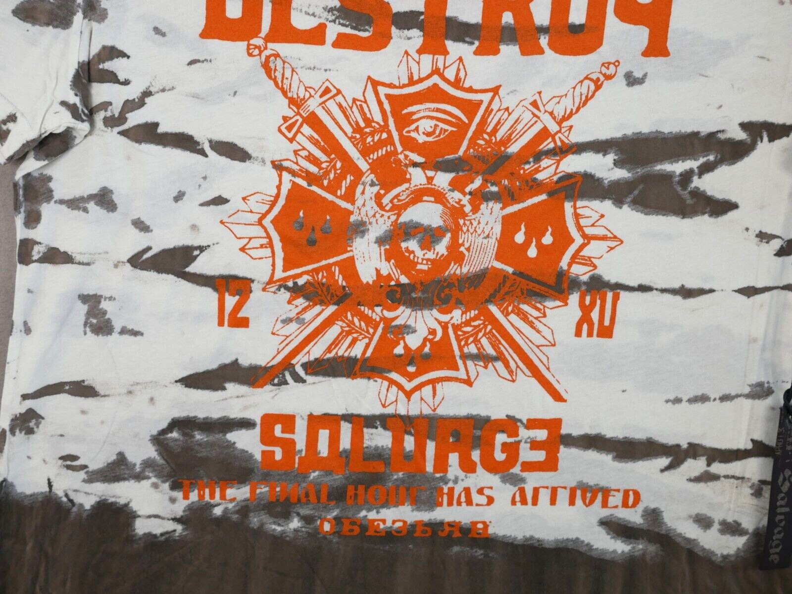 Genuine Vintage Salvage Brand T Shirt "SHOGUN" Rust V51T425 Size XXL gallery