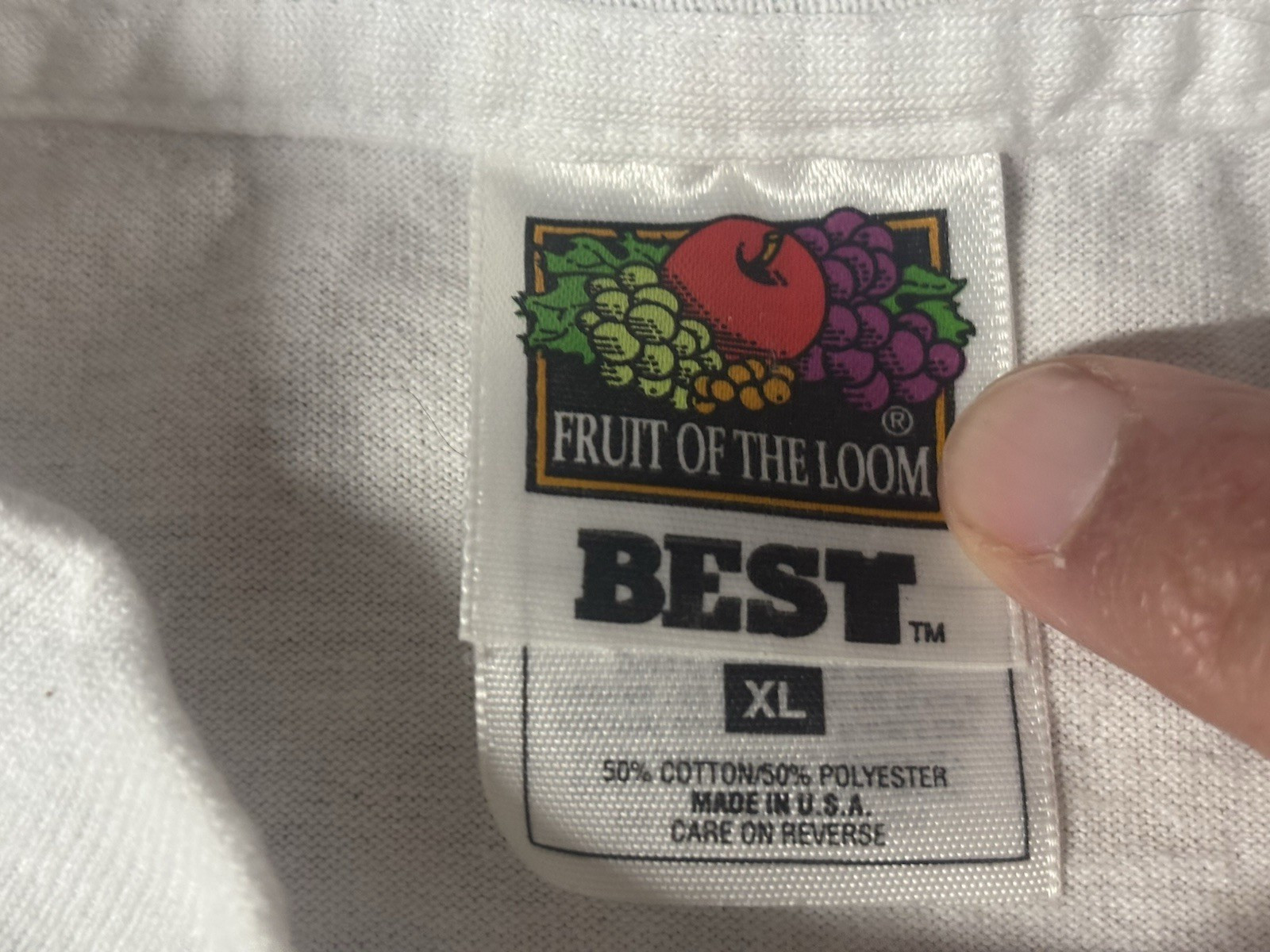 Vtg USA 90s Grandma Guardian Angels T Tee Shirt XL Granny-Core Fruit of The Loom gallery