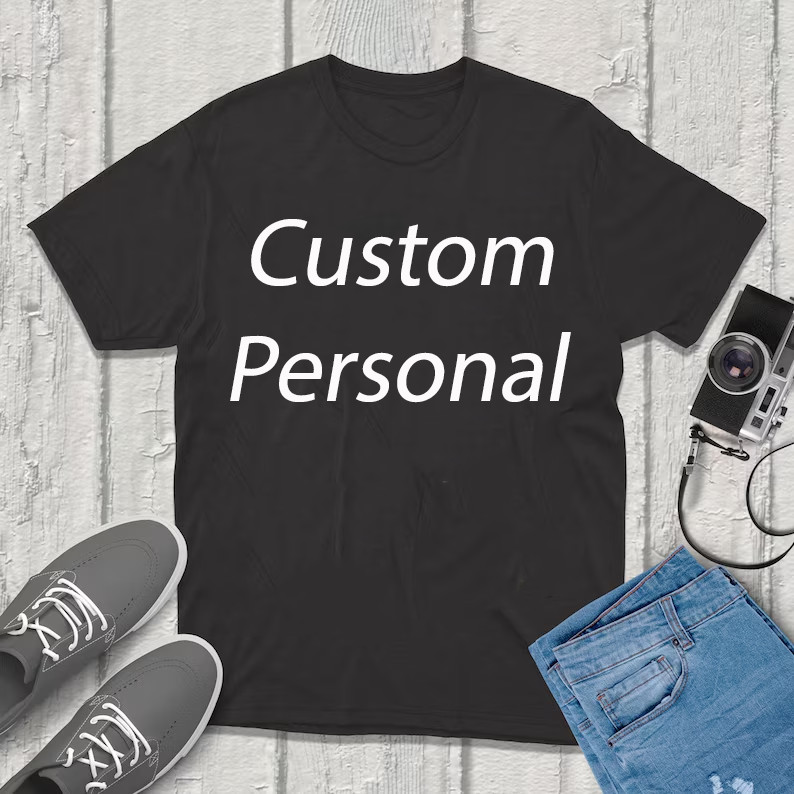 New Custom Personal Unisex Short Sleeve Size S-234XL Gifts Family