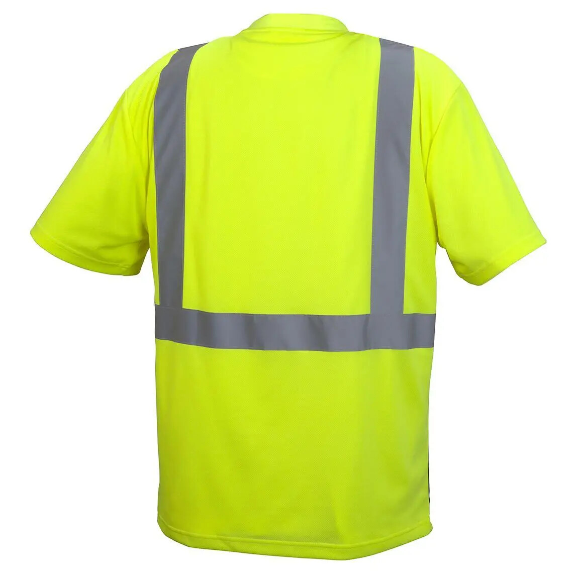 High Visibility ANSI Class 2 Hi Vis Reflective Tape Road Work Safety T Shirt gallery