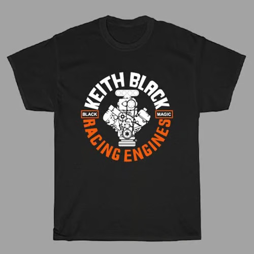 Keith Black Racing Engines Men’s Black Size S-5XL