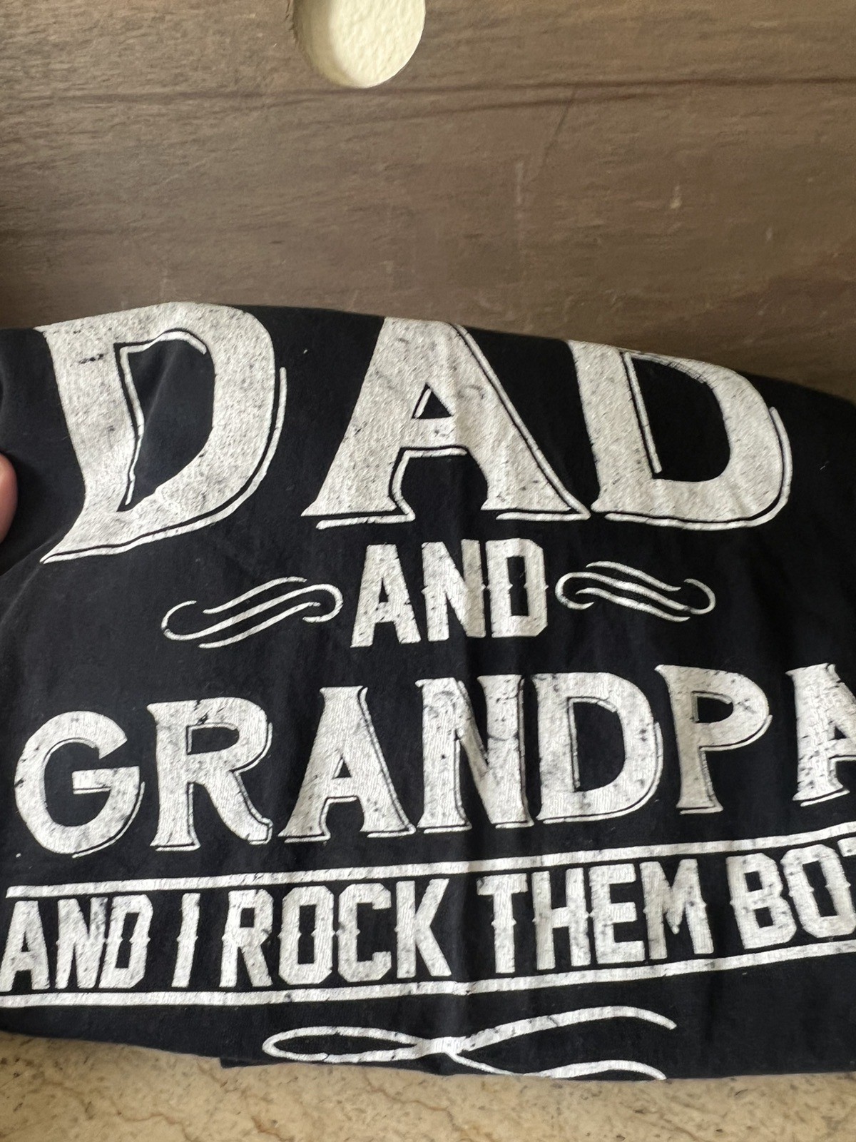 I Have Two Titles Dad And Grandpa Funny Father's Day T-Shirt SIZE 6XL SHORT SLV gallery