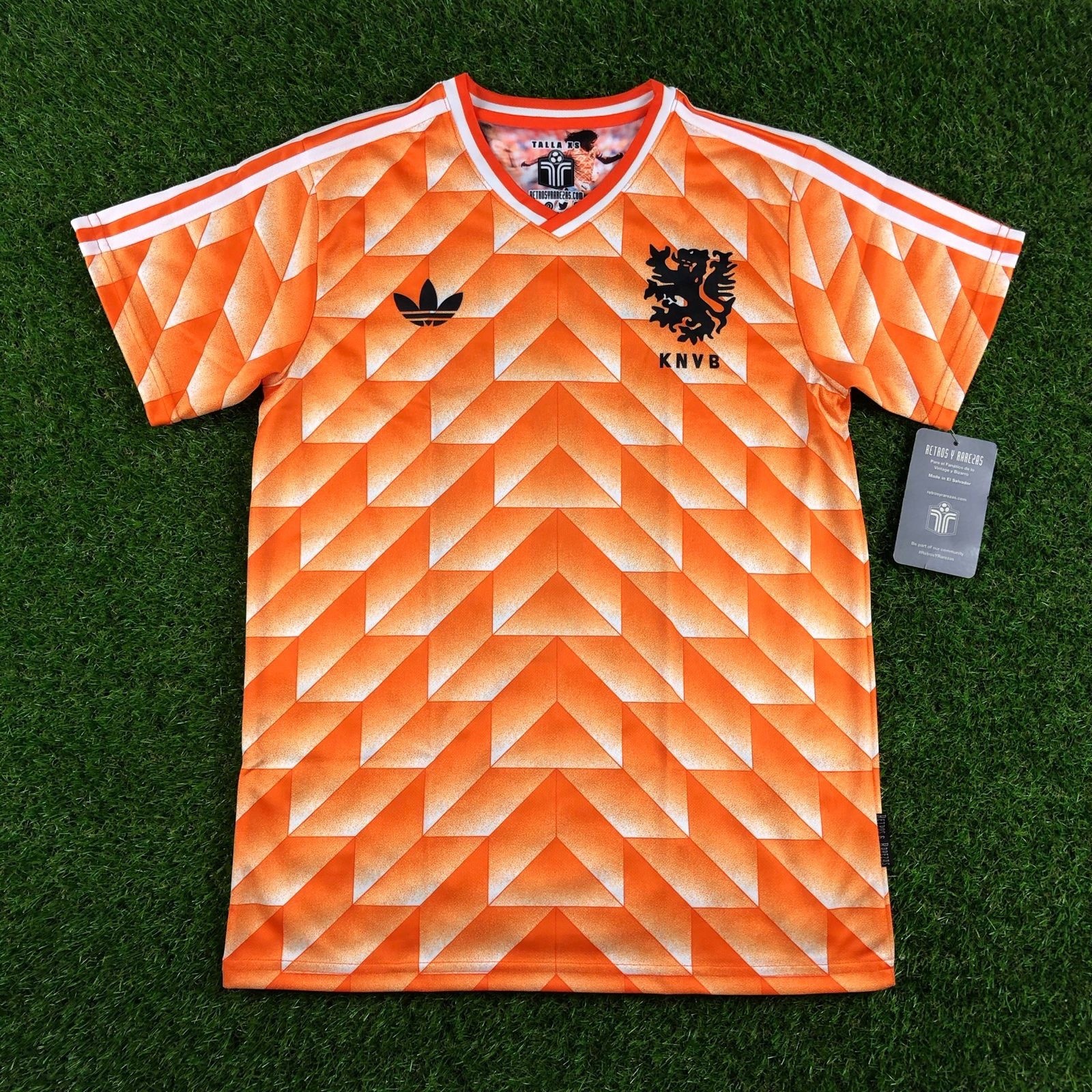 Classic Retro Netherlands Holland 1988 GULLIT 10 Football Shirt Jersey Size 2XL gallery