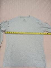 Fossil long sleeve pull over t- shirt mens size Large Gray EUC