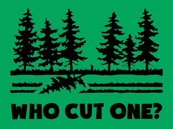 Brand New WHO CUT ONE TSHIRT Fart Joke LUMBER JACK SM-5XL gallery