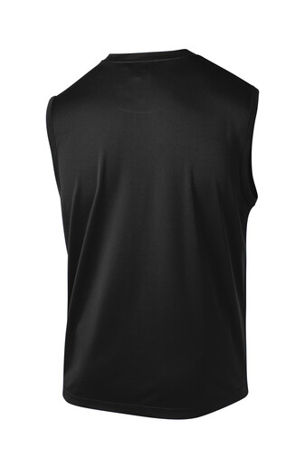 Sport Tek Sleeveless Posi Charge Competitor T Shirt Black True Royal ST352 gallery