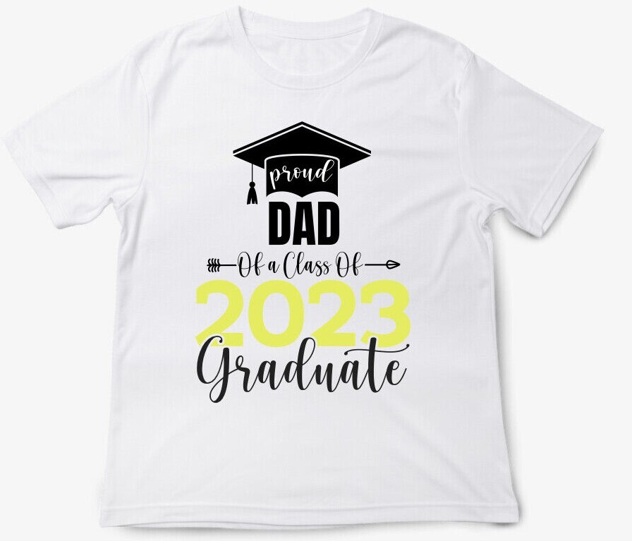 Proud Dad of a 2023 Graduate Unisex T-Shirt Choose Color and Size gallery
