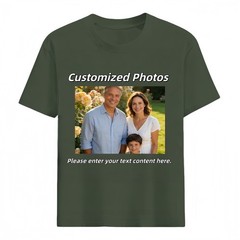 Personalized Customized T-Shirt Design – Design Your Own Cotton Shirt