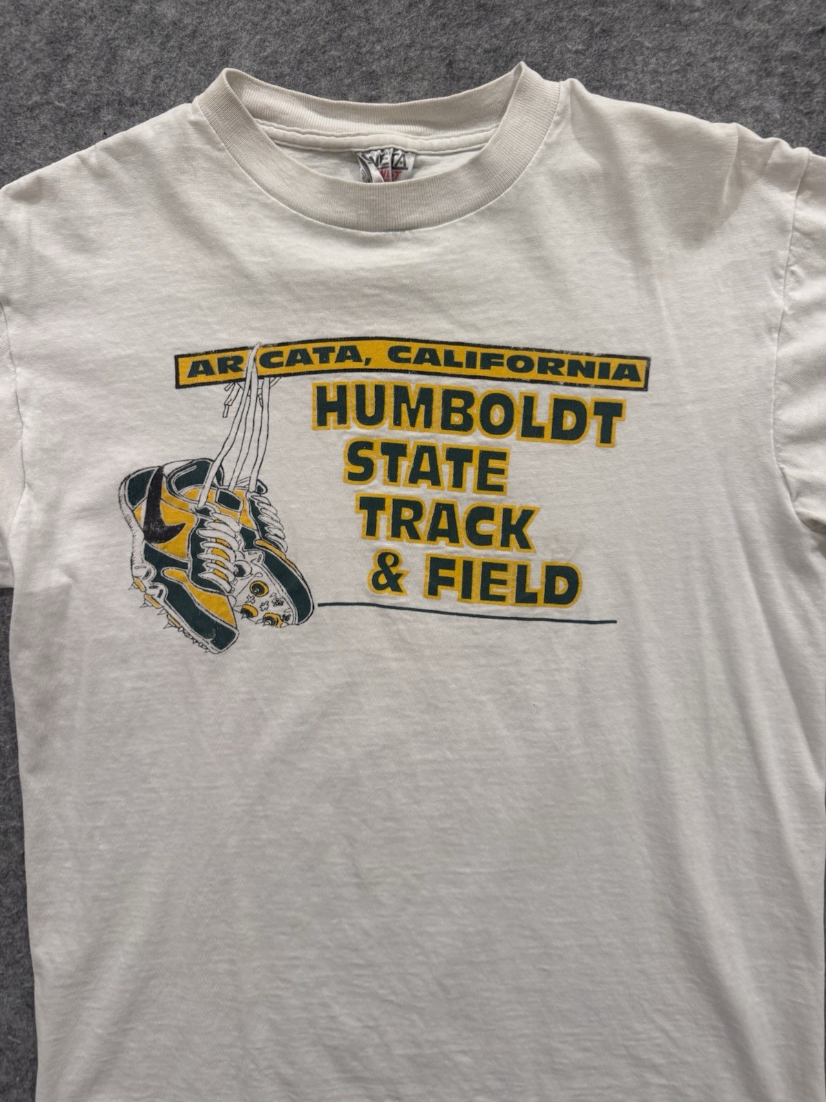 Vintage 80s 90s Nike Humboldt State Track And Field Shirt Size Medium gallery