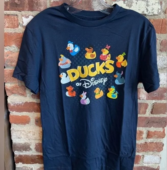 Disney Parks Character Rubber Ducks of Disney Adult Unisex T-shirt gallery