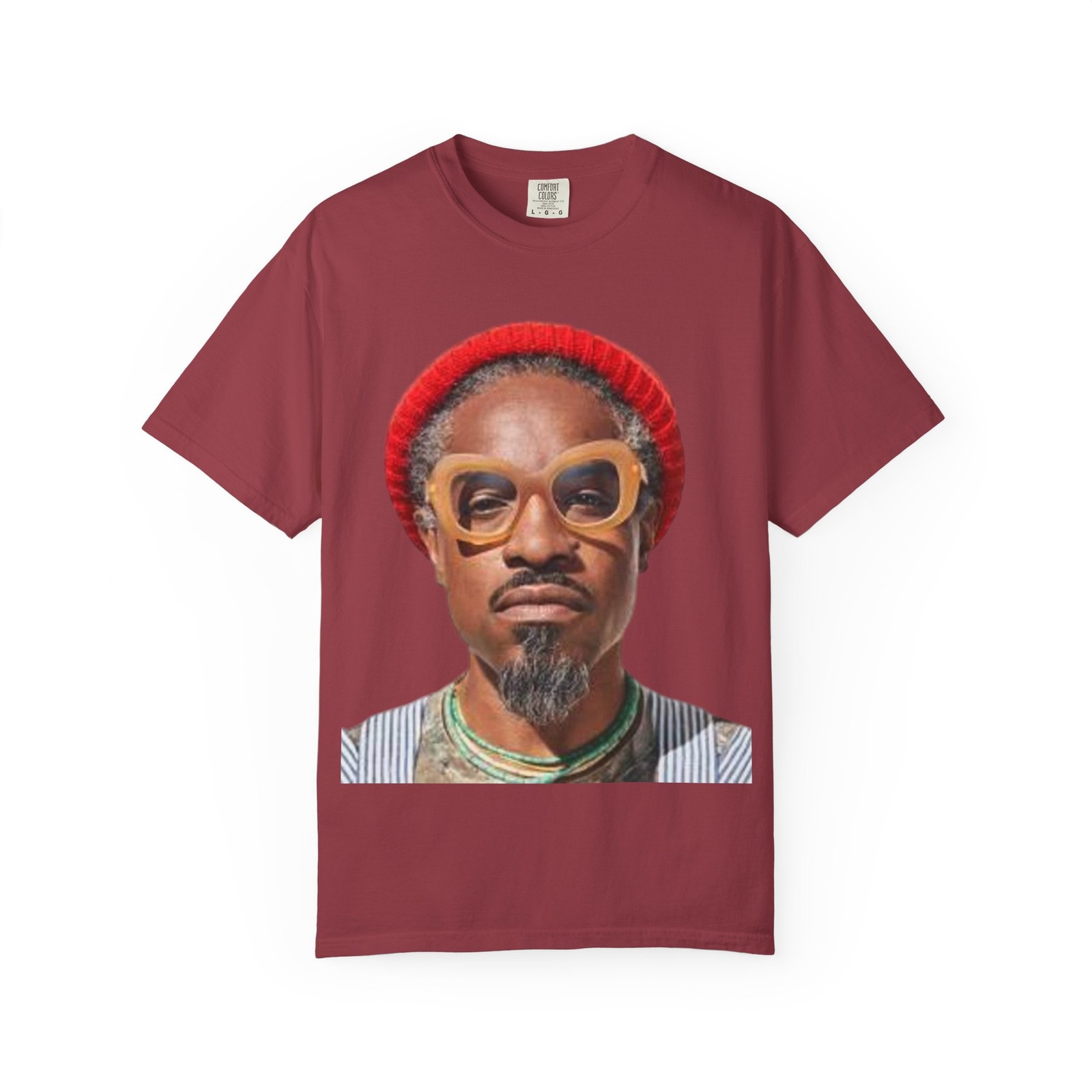 Unisex Graphic Tee, André 3000 Graphic Shirt, Artist Tee, Vintage Style T-shirt gallery