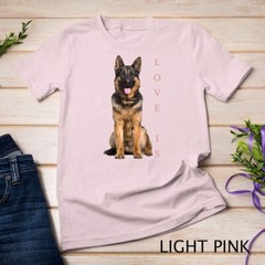 German Shepherd Shirt Shepard Dog Mom Dad Love Pet Puppy Tee Unisex T-shirt