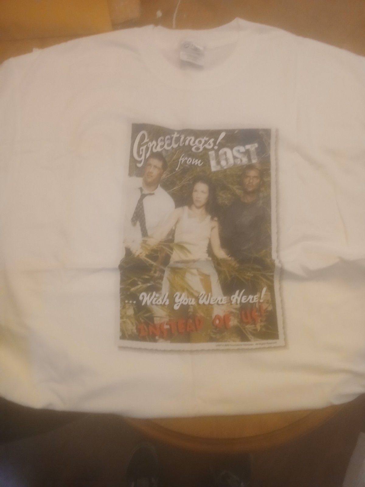Lost TV Show T-shirt 2004 rare Vintage XL gallery