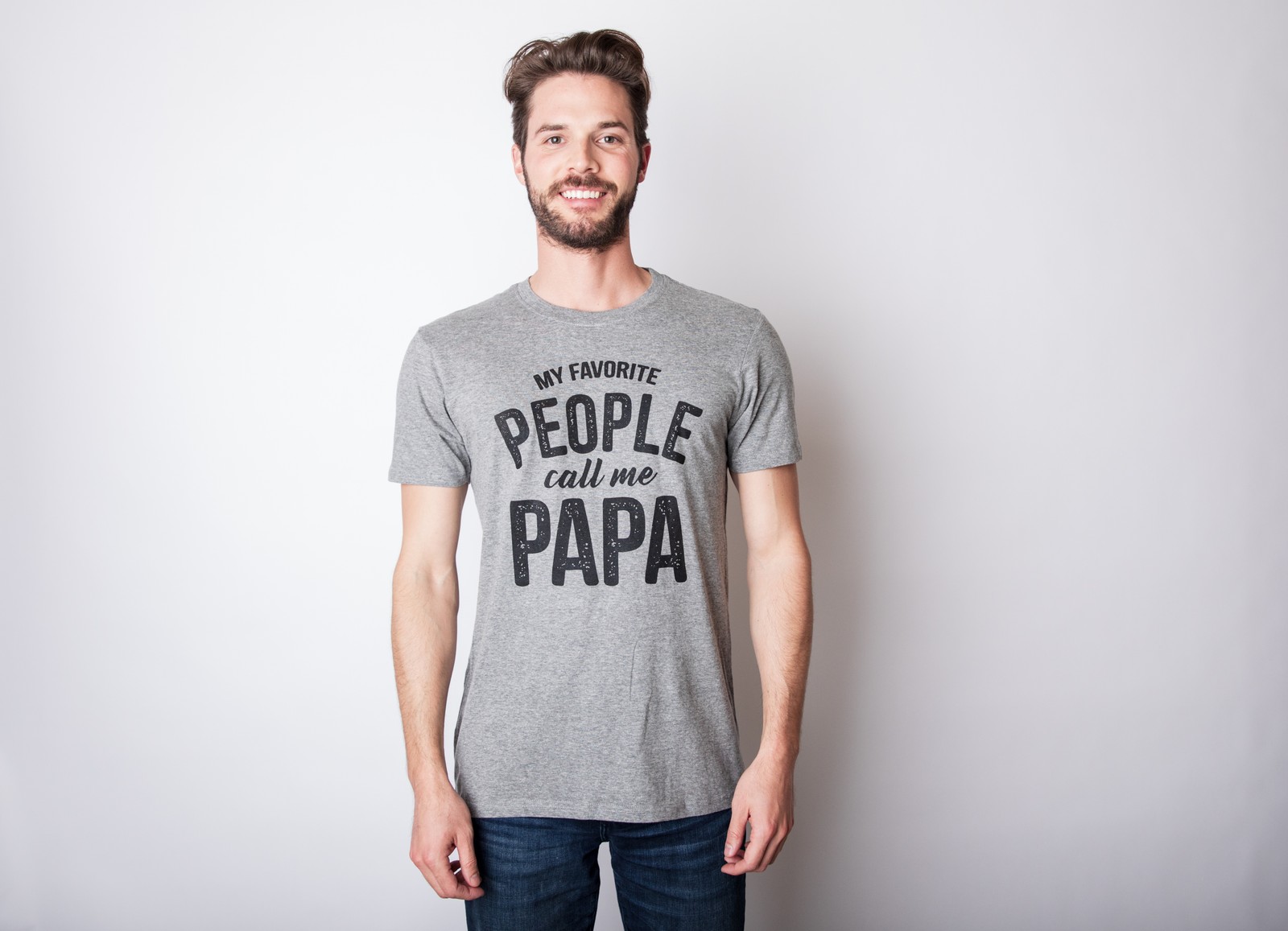 Mens My Favorite People Call Me Papa T Shirt Funny Humor Father Tee for Guys gallery