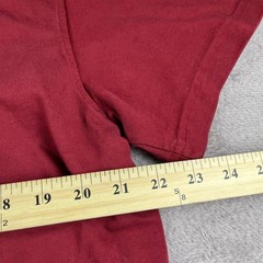 American Giant Everest T-Shirt Mens Medium Burgundy Red Heavyweight Cotton USA