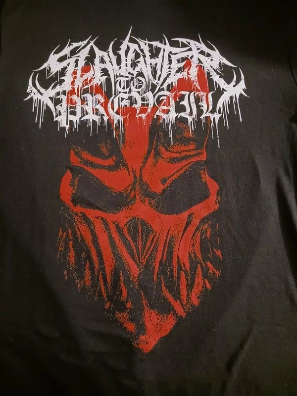 Slaughter To Prevail Black Cotton Unisex All size S-5XL Shirt Retro MI238
