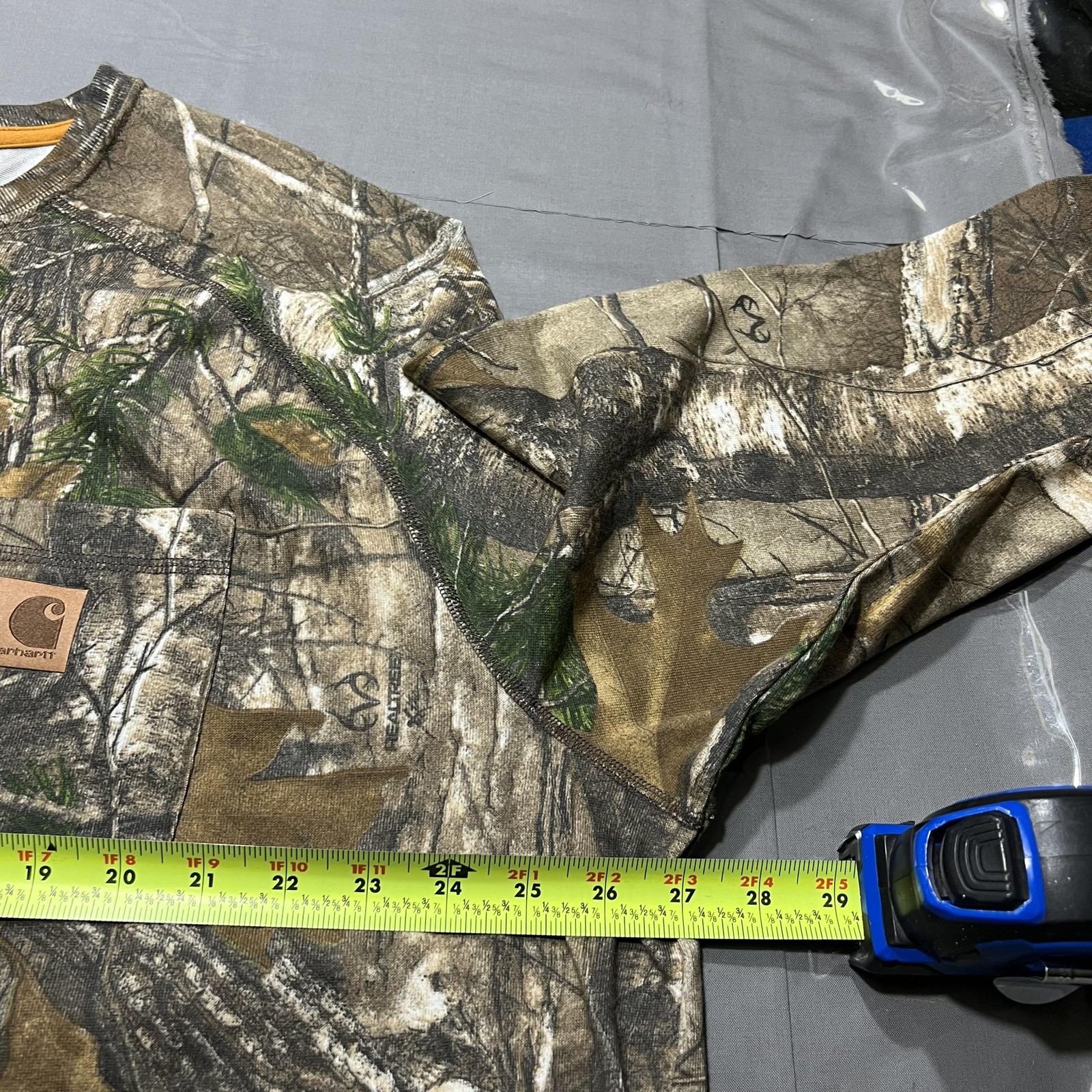 Carhartt Shirt Mens 2XL Camo Long Sleeve Force Cotton Pocket Hunting Outdoor gallery