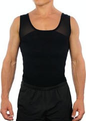 Men’s Compression Shirt for Gynecomastia Moobs Hider Slimming Shapewear