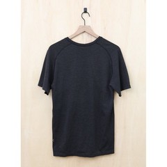 Lululemon Metal Vent Tech Short Sleeve Deep Coal/Black