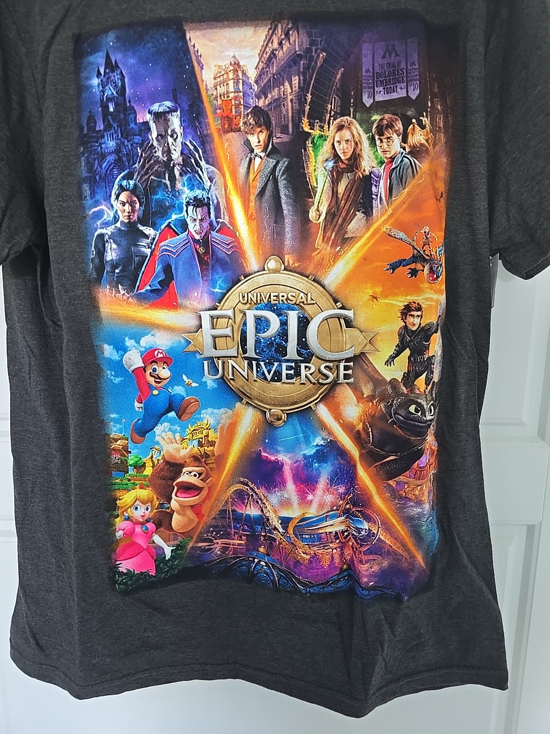 Universal Orlando Epic Universe Grand Opening Day T-Shirt May 22 2025 Size M NWT gallery