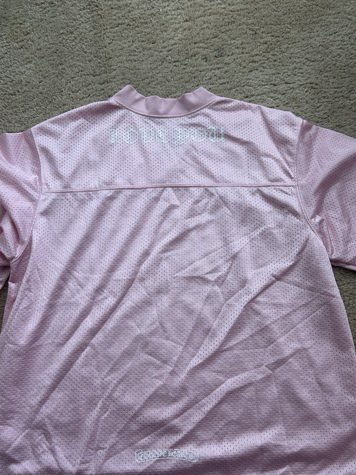 Pink Chrome Hearts Warm Up Jersey Size S gallery