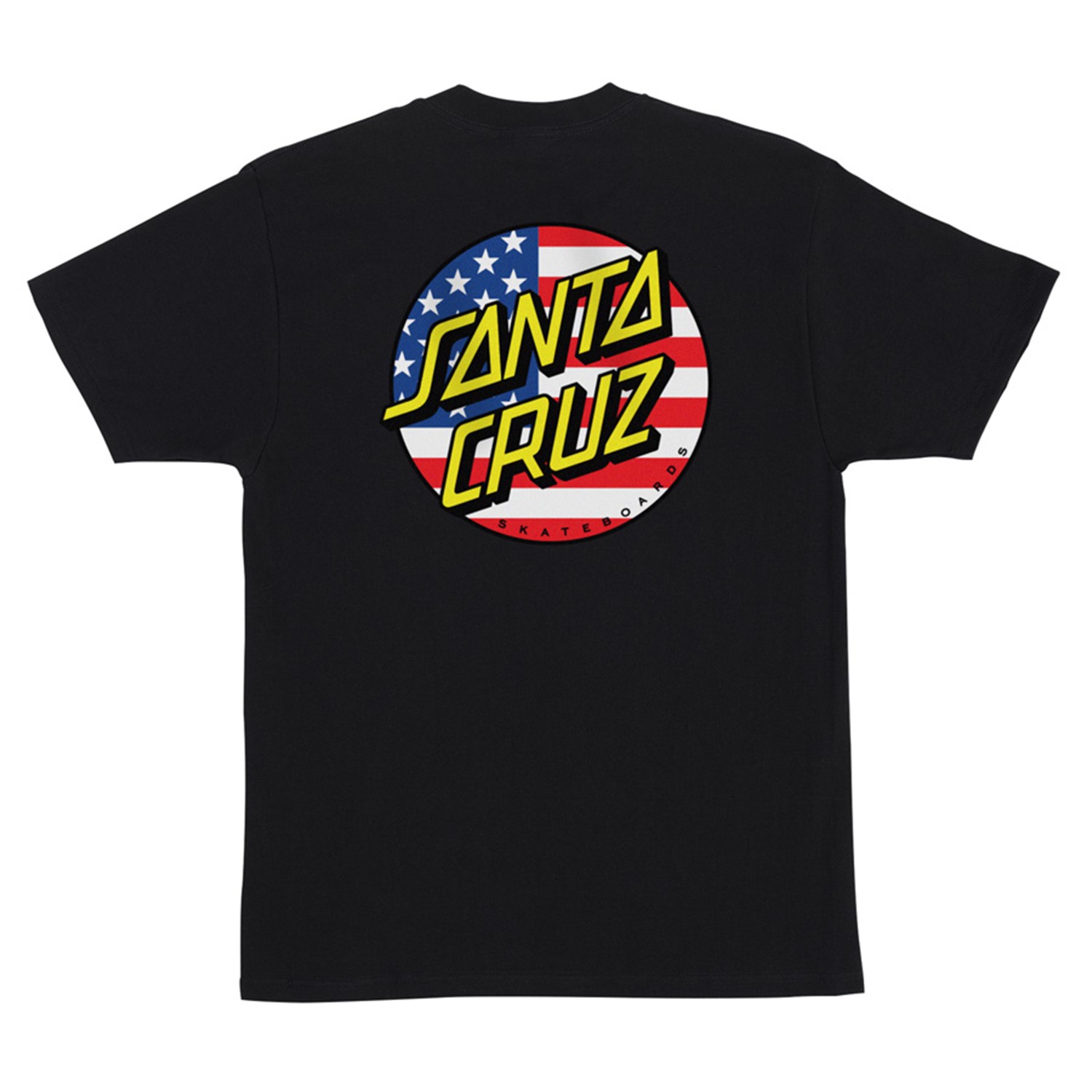 Santa Cruz Skateboards Shirt July 4th Dot V2 Black gallery