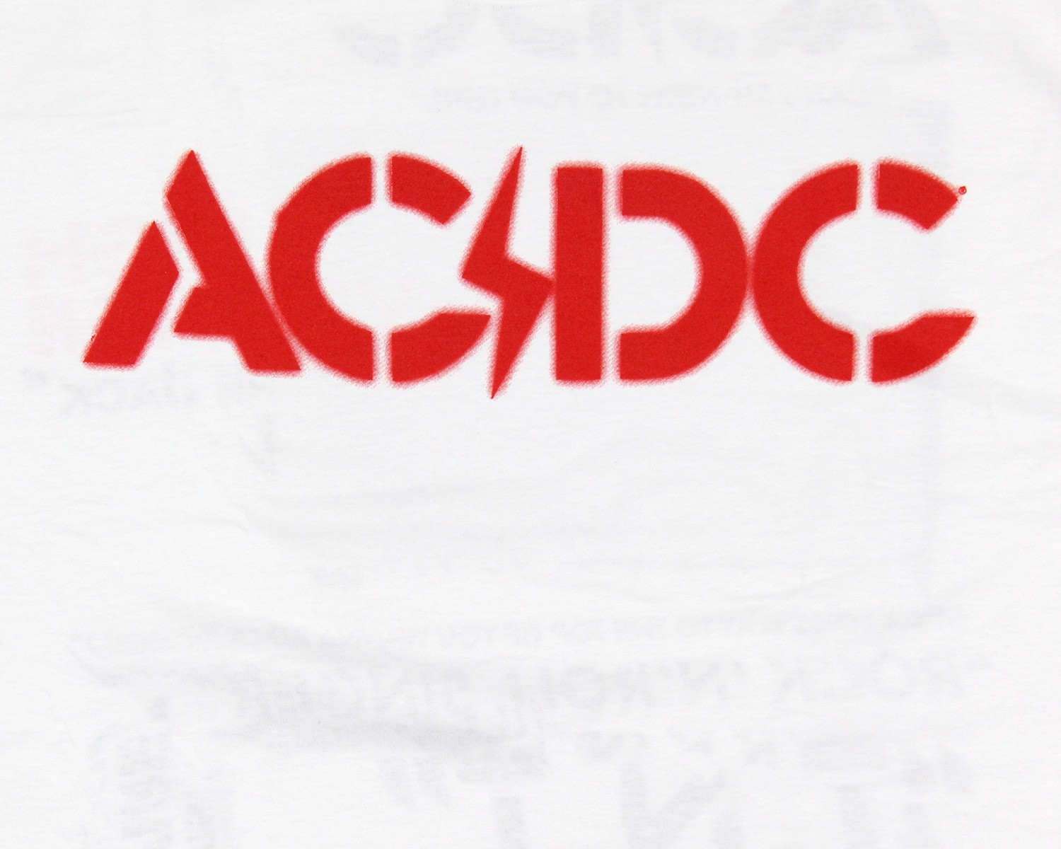 AC/DC Men's High Voltage Album and Song Titles Short Sleeve T-Shirt Tee gallery