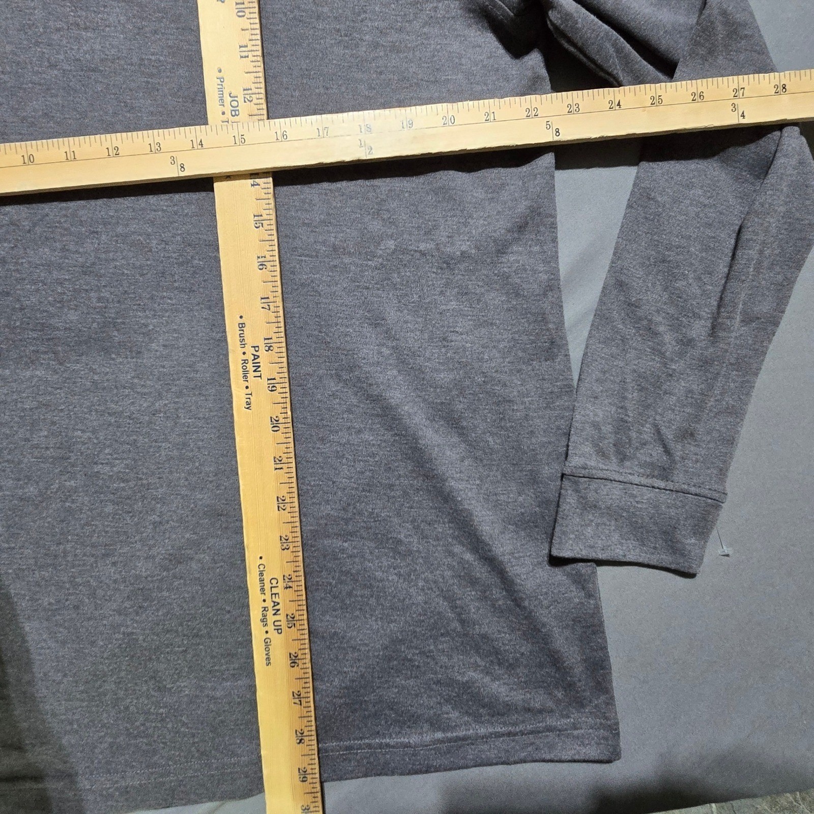 new Croft & Barrow Turtleneck Mens Large Gray Easy Care Extra Soft gallery