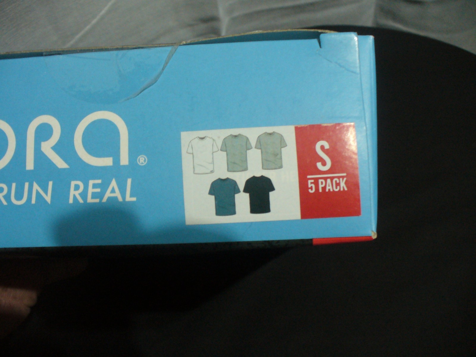 Skora Run Real Crew Neck T-Shirts 5 pack Small 34-36 Multi Color Classic Fit NEW gallery