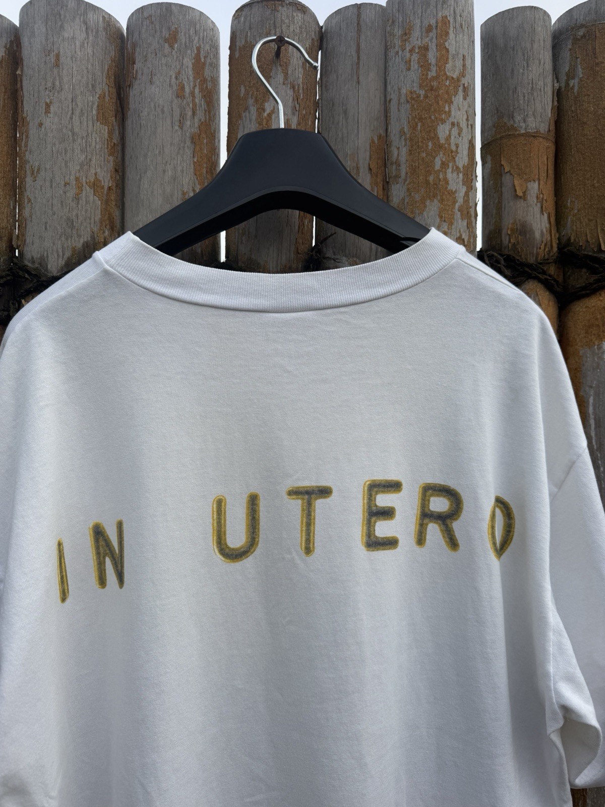 1993 TOP HEAVY Nirvana In Utero - Kurt Cobain OG OWNER -Large ULTRA RARE 90s gallery
