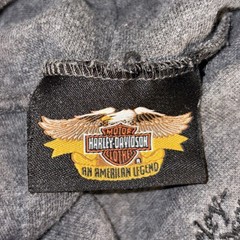 Harley-Davidson An American Legend Gray Men’s Large Embroidered Turtle Neck USA