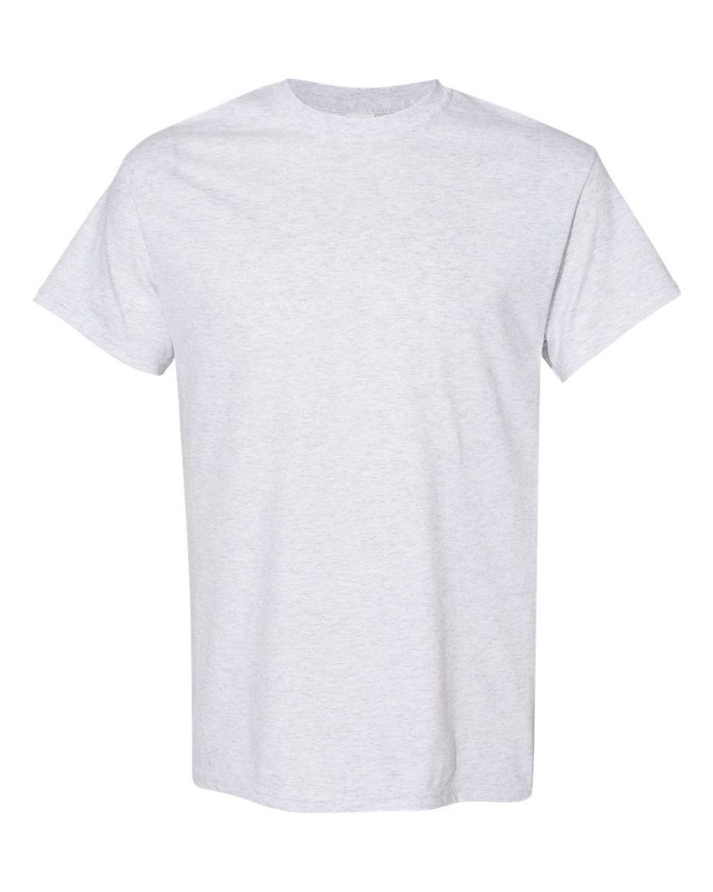Gildan Men Heavy Cotton Plain Short Sleeves T-Shirt 5000