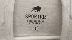 NWOT Lightweight Crewneck Small Lt Gray/Heather Pool Boy SS Sportiqe T-shirt