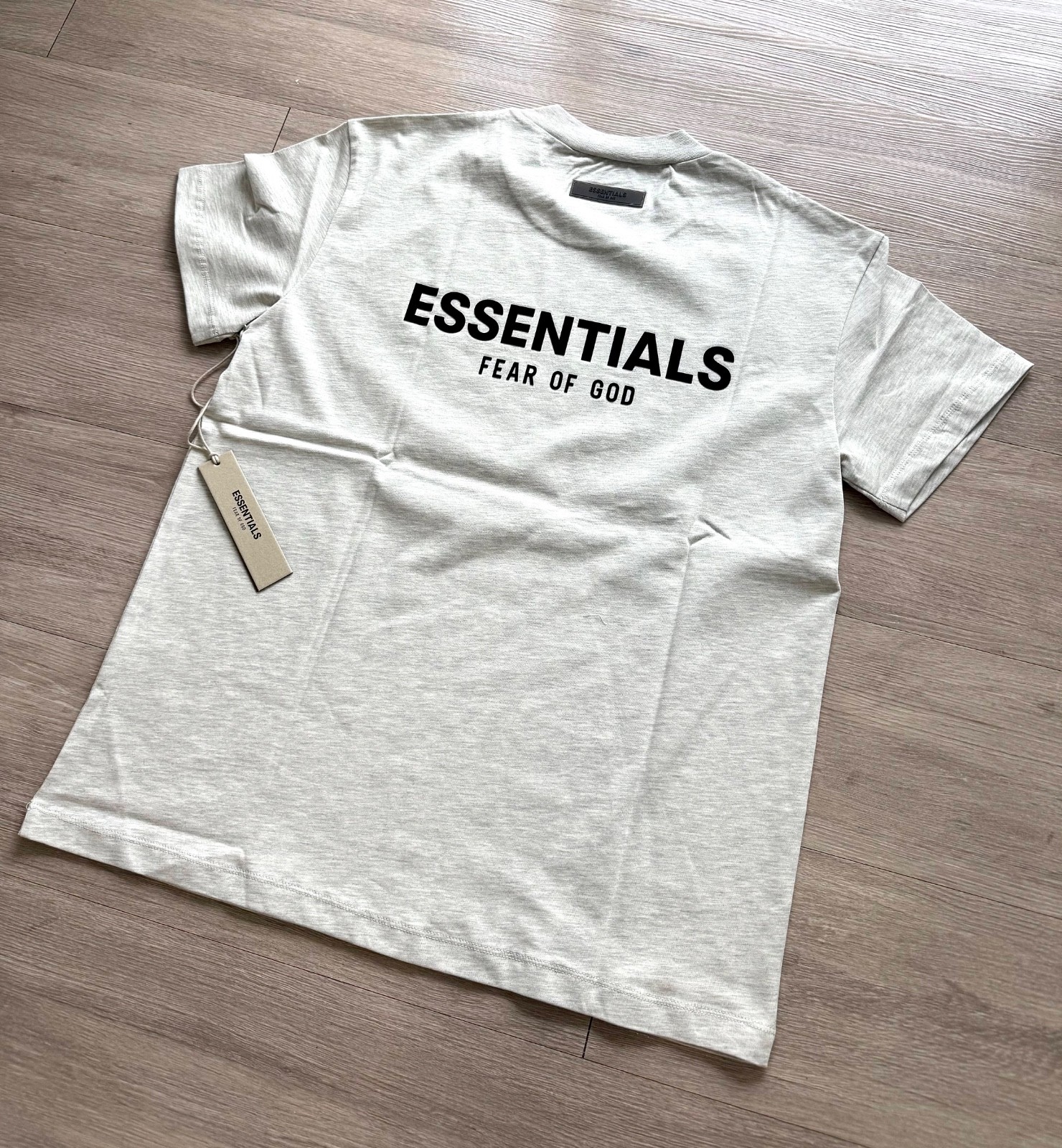 Essentials Fear of God S22 3 Colors Shirts (Black/ Light/ Dark Grey) All Size gallery