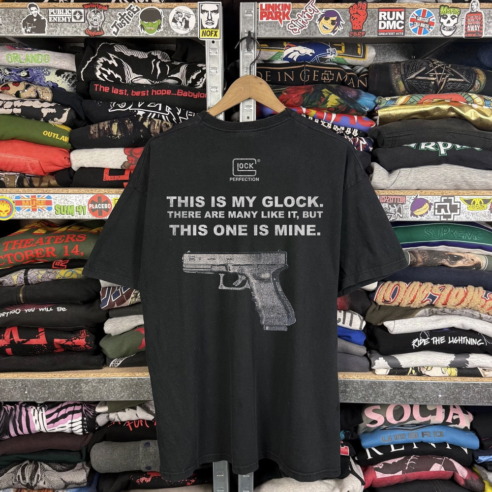 Glock G17 Firearms Classic T-Shirt Black XL