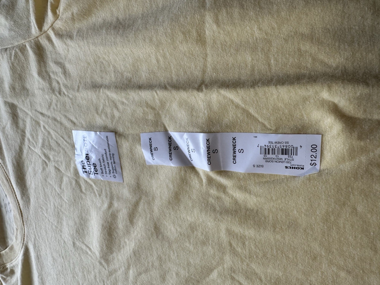 Sonoma Supersoft Tee T Shirt - New with tags - Crewneck soft shirt gallery