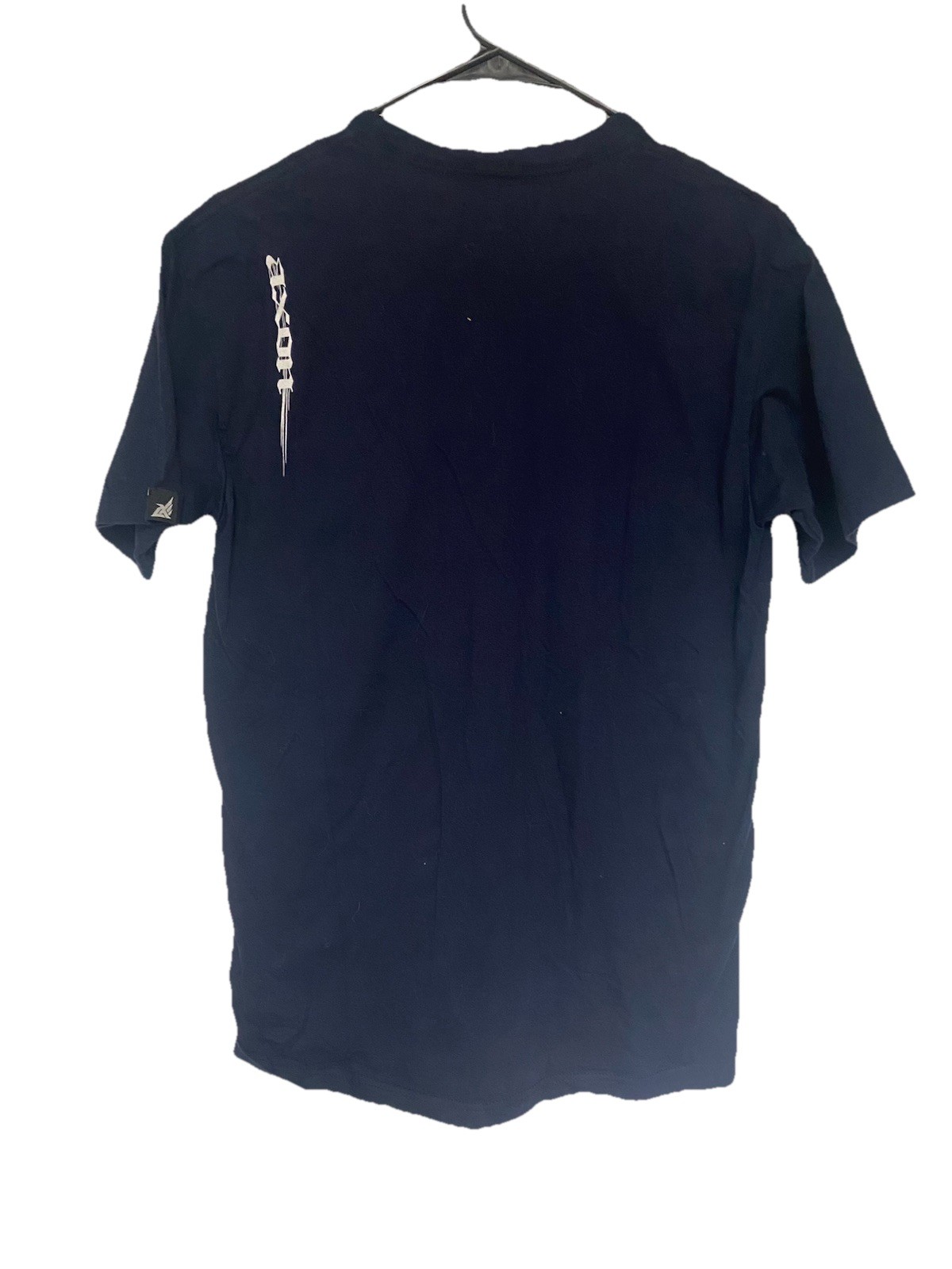 Y2K Tattoo Graphic Tee Mens M Navy Grunge Streetwear Skater Goth Punk Shirt gallery