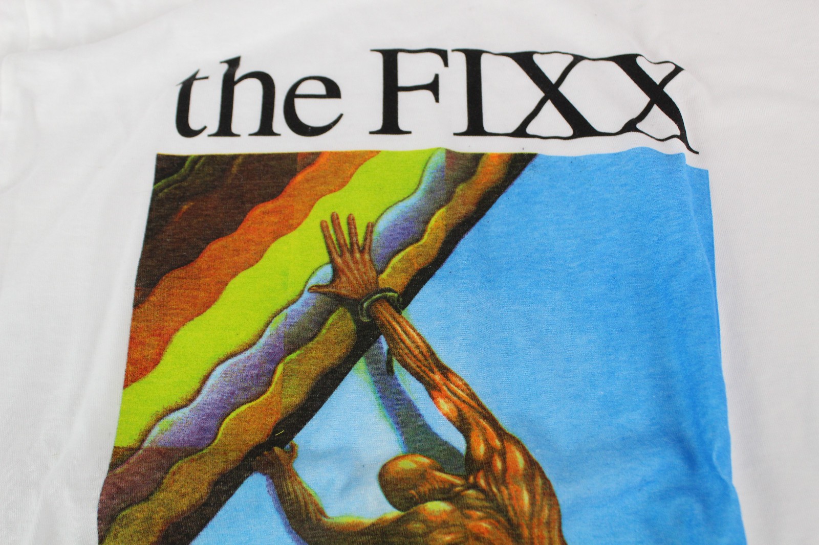 The Fixx Reach the Beach White T-Shirt, M gallery
