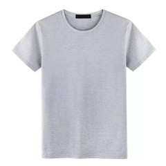 Universal Men’s Polyester Fiber Plain Crew Neck Tee Short Sleeves T-Shirt M-5XL