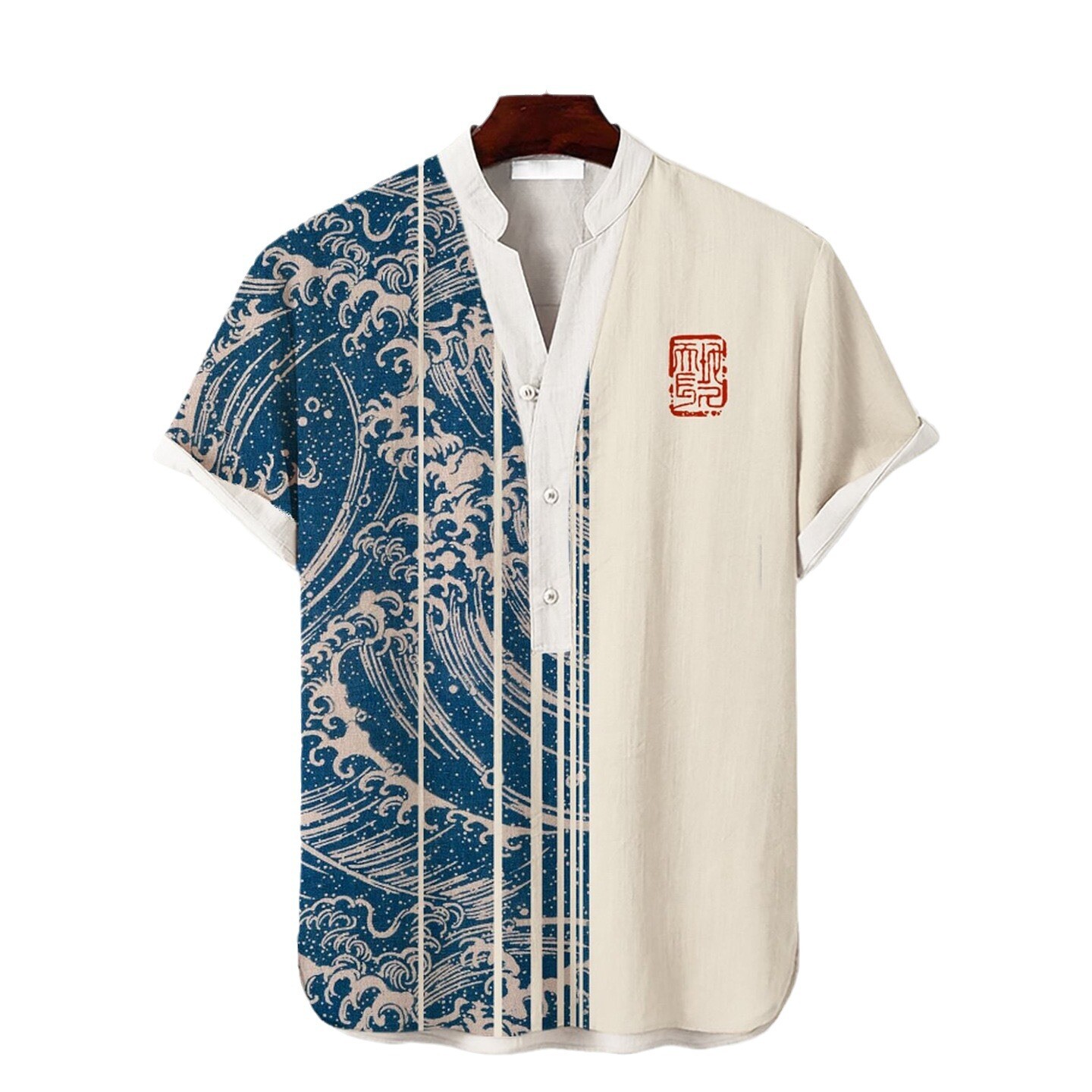 Mens Short Sleeve T-shirt Tops Ladies Cotton Linen Casual Shirt Loose Blouse Tee gallery
